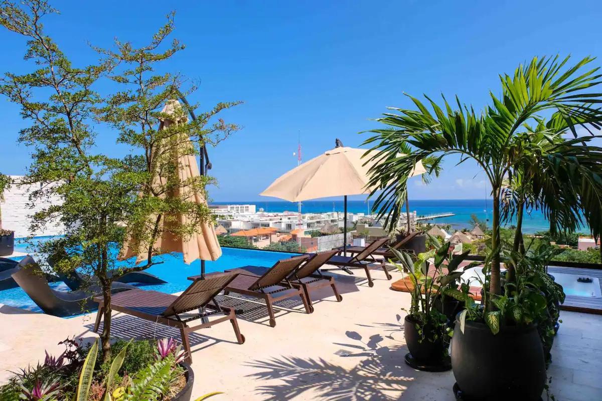 Stayon5A.Av.Penthouse With Privatepool Freeparking Playa del Carmen Eksteriør bilde