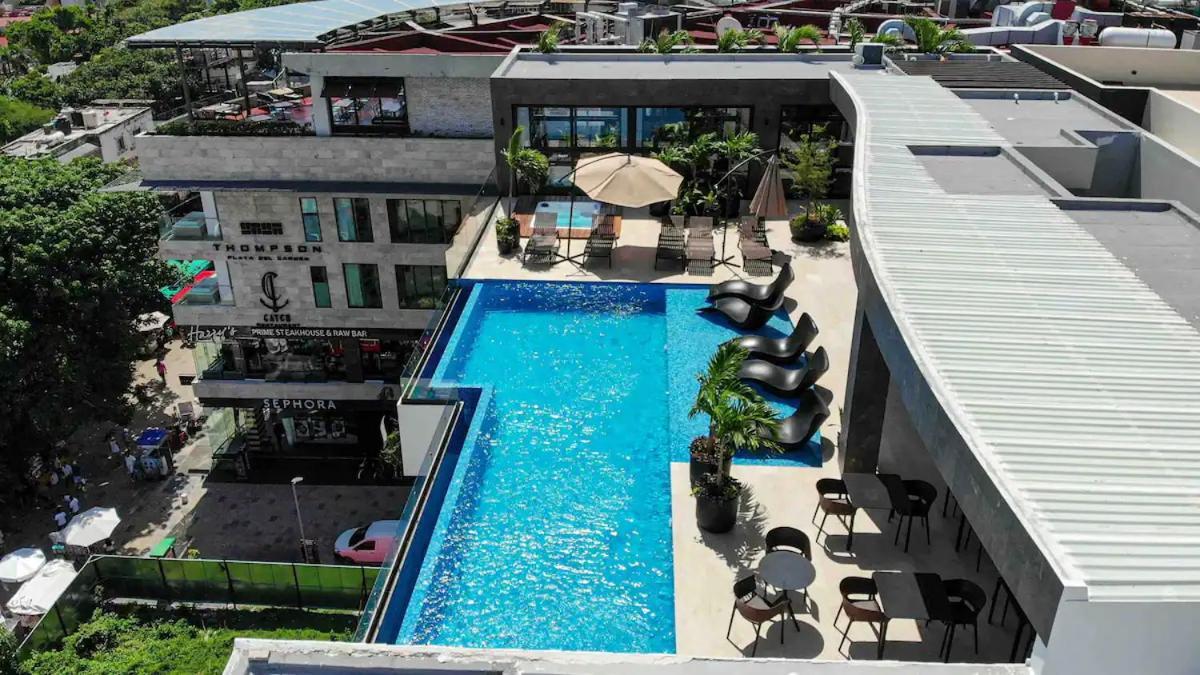 Stayon5A.Av.Penthouse With Privatepool Freeparking Playa del Carmen Eksteriør bilde
