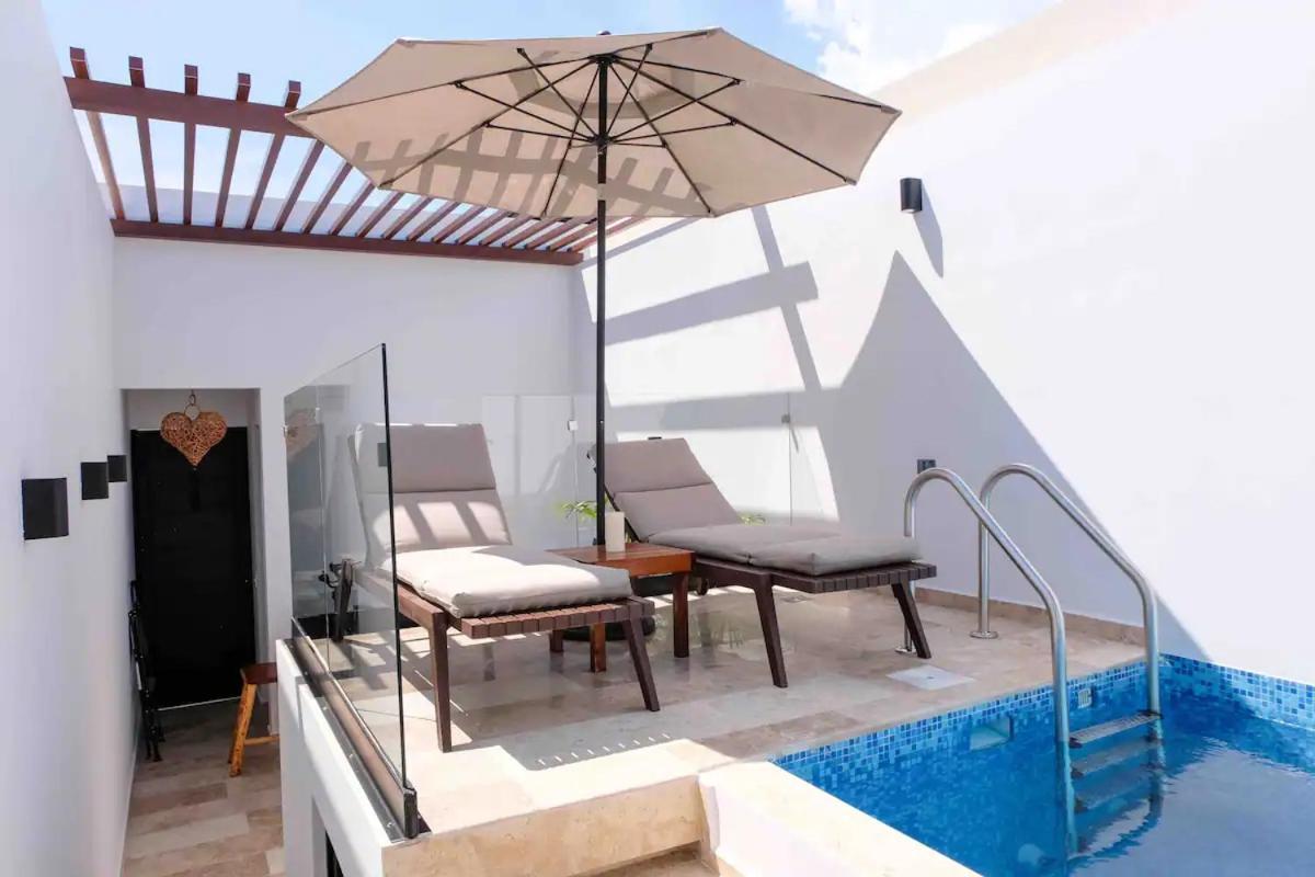 Stayon5A.Av.Penthouse With Privatepool Freeparking Playa del Carmen Eksteriør bilde